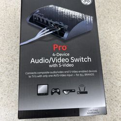 Pro 4 Device Audio Vedio Switch 