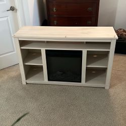 TV Stand With Fireplace 