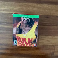 WWE 2K15: Hulkamania Edition Xbox One [COMPLETE] Outer Box Damage, Funko Include