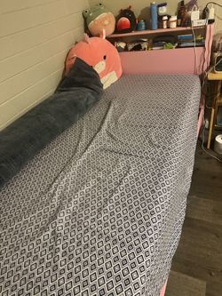 New iron bed frame without mattress