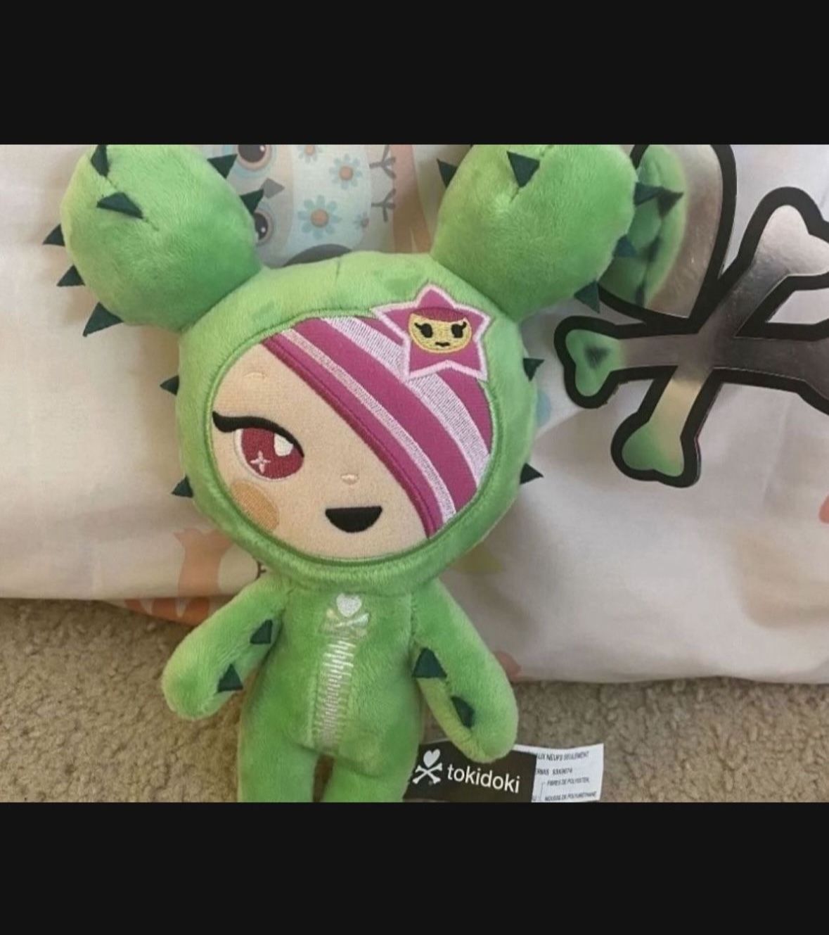 BRAND NEW WITH TAGS COLLECTIBLE SANRIO TOKIDOKI SANDY CACTUS PLUSH DOLL!!