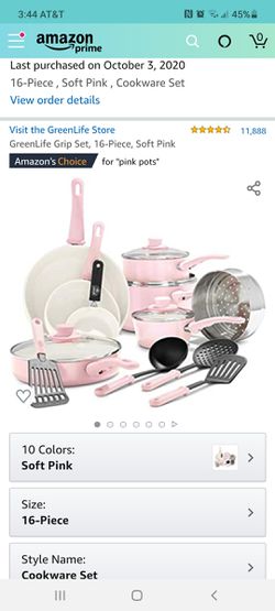 New pink cookware!