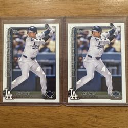 Topps Shohei Ohtani Dodger Cards