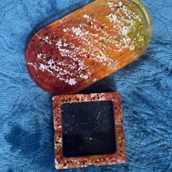 Rolling tray with Ashtray