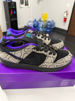 Nike SB Dunk Low Snake Print Sneakers