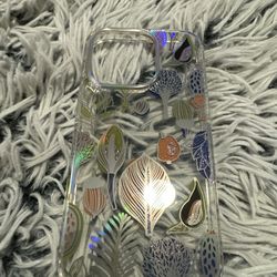 clear/leaves case for iphone 14, 15 Pro