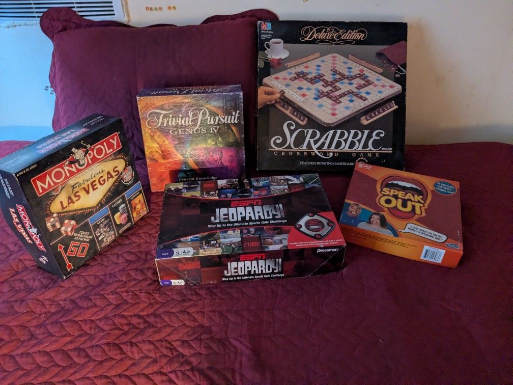 Five Games Still In Good Condition