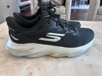Skechers Slip-ins Aero Burst Running Shoes black/ Silver Size US 11 Men