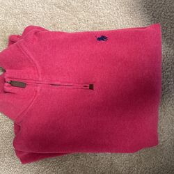 Polo 1/2 Zip Sweater-Size L