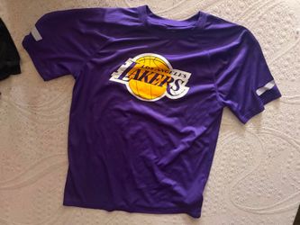 UNK Game Los Angeles Lakers purple performance shirt