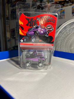 HOT WHEELS VOLKSWAGEN T1 ROCKSTER PURPLE RLC REDLINE CLUB EXCLUSIVE VW BUS RIDER
