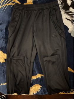 Adidas black joggers for men