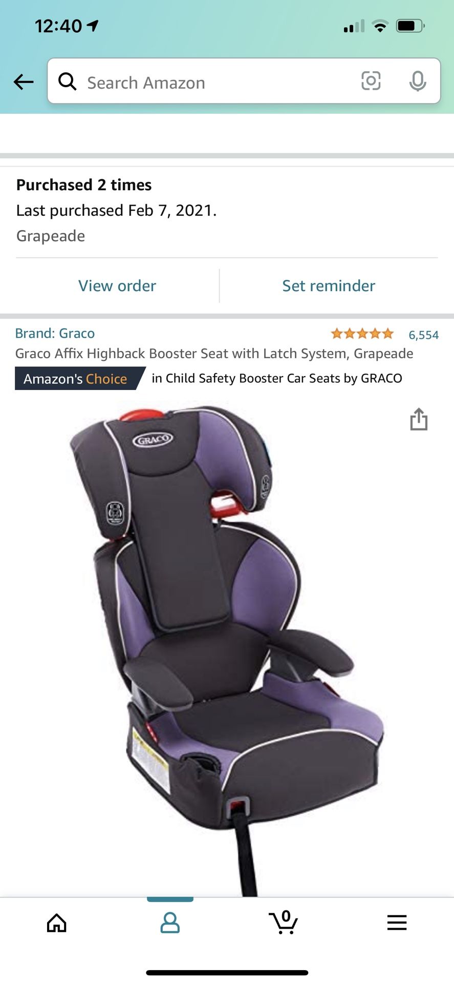 Graco Booster Seat