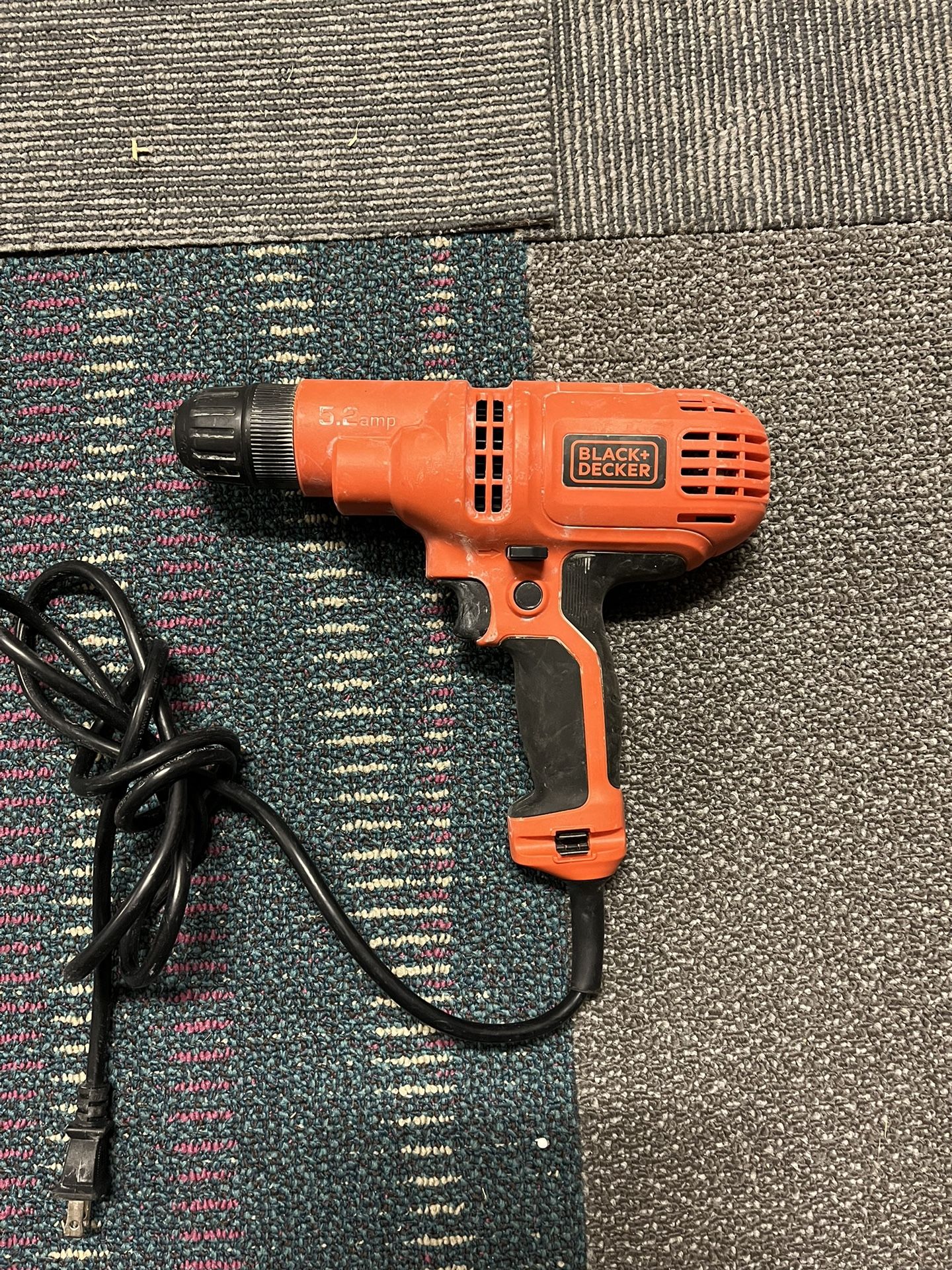 Black And Decker 5 Amp Electric Drill