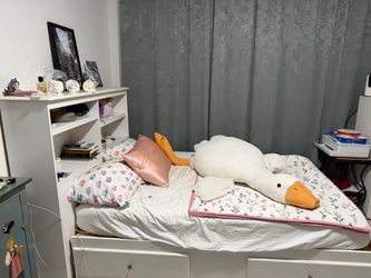 Full Sized Bed Frame with drawers