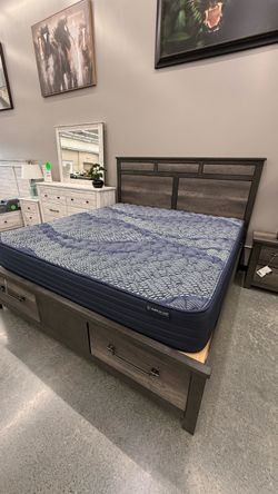 4 PC KING BEDROOM SET