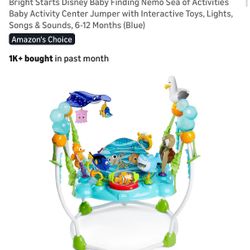 Finding Nemo baby jumper/activity center