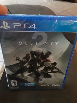 PS4 NEW DESTINY 2 unopened