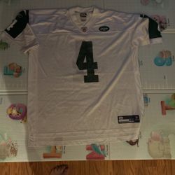 Vintage New York Jets Brett Favre Game Day On The Field Jersey