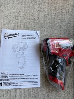 Milwaukee impact driver
