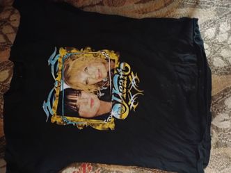 Heart 2007 tour t shirt