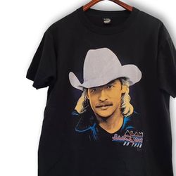 Vintage 90s Alan Jackson Tour Shirt Tshirt 