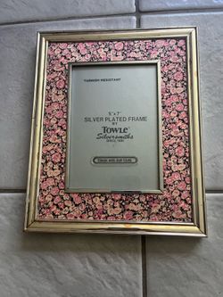 Towle Silversmiths 5x7 Silver Plated Frame