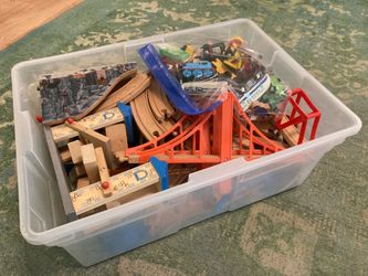 Pre-Owned Brio Compatible Thomas the Train Wooden Track and Parts
