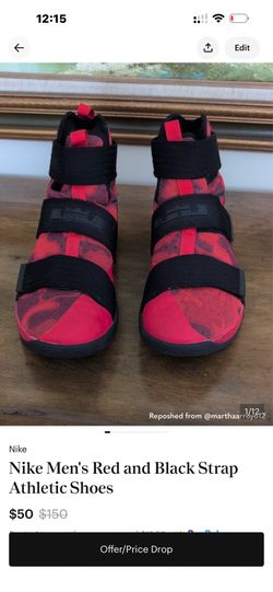 Nike LeBron Soldier 10 size 10.5 like new
