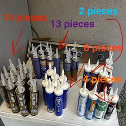 Caulk And Liquid Nails