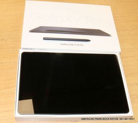 Samsung Galaxy Tab S7 FE 5G 12.4 64GB Mystic Black (Verizon) with S-Pen SM-T738U 