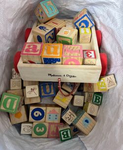 Stacking blocks bag