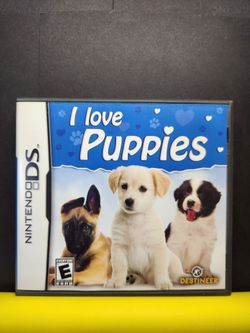 NINTENDO DS I LOVE PUPPIES