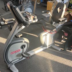 Star Trac Pro Recumbent Exercise Bicycle - Excellent Condition 