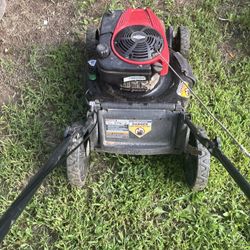 Lawn Mower Cutting