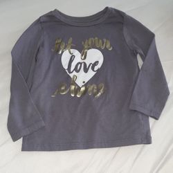 3t Long Sleeve Cat&jack
