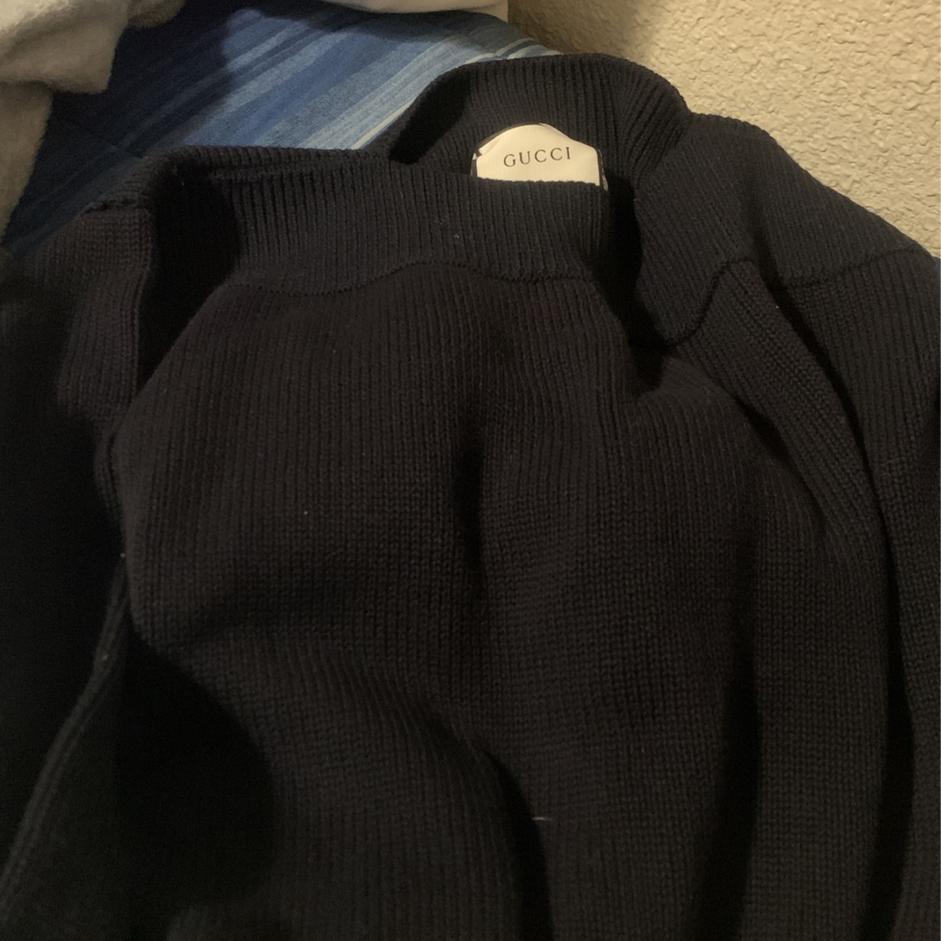 Preloved Men's Sweater - Black - L