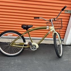 26 Inch Beach Cruiser Ready To Ride