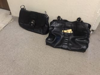 Coach and Monet purses!! $20- Coach bag, $10- Monet bag!!!