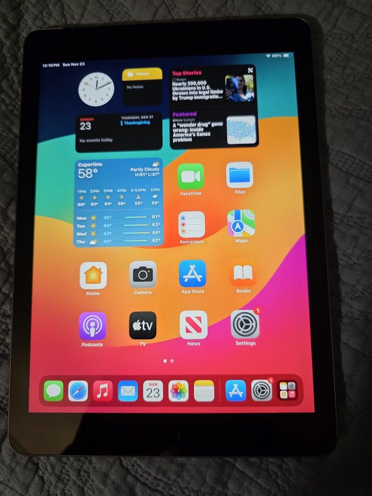 Ipad 6 32gb Plus Cellular Like New 