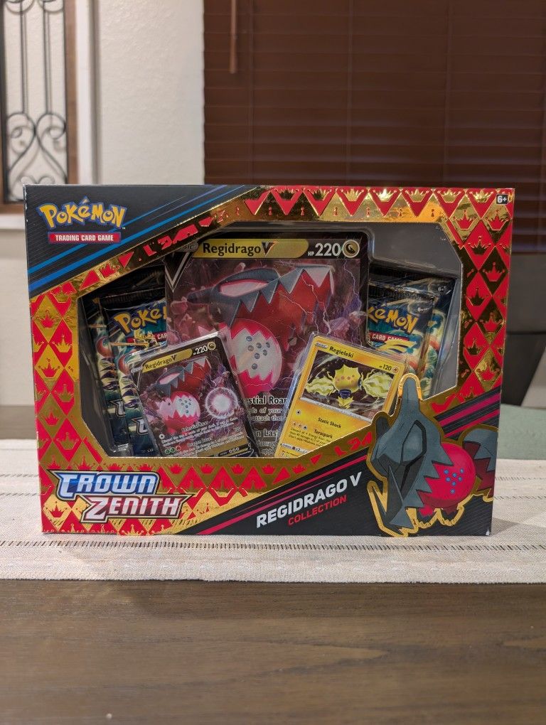 Pokemon Crown Zenith Collection Regidrago V