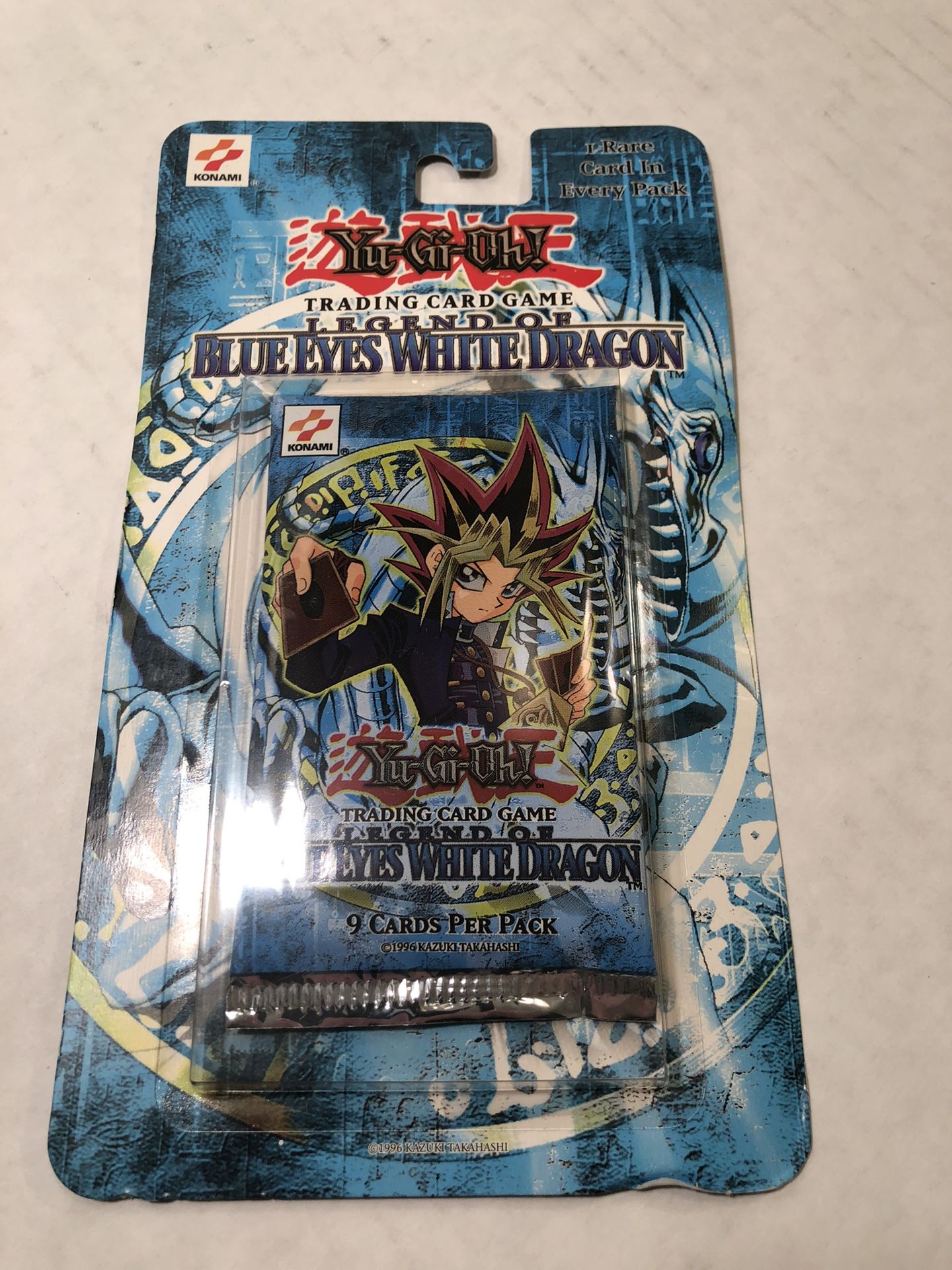 Yugioh - LOB Unlimited Legend of Blue Eyes White Dragon - Sealed Blister Pack