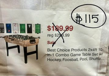 10-in-1 Game Table