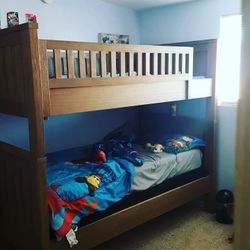 Wood Bunk Bed