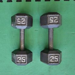 Dumbell Weights 25lb