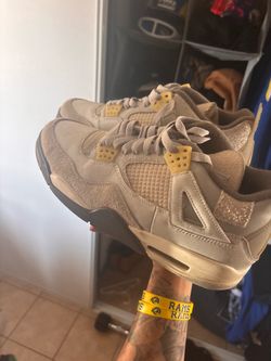Grey Jordan’s size 10.5