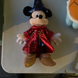 Mickey Mouse Fantasia 80Th Anniversary plush