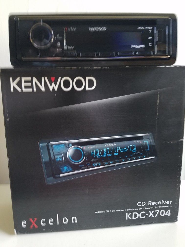 Kenwood Cd Player Kdc X704. Excelon..