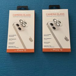 DuraGlass Camera Glass Tempered Protection for the iPhone 12. - New In Box - $10 Each
