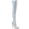COURTLY-3015 5’ MULTI GLITTER SINGLE SOLE THIGH HIGH BOOT